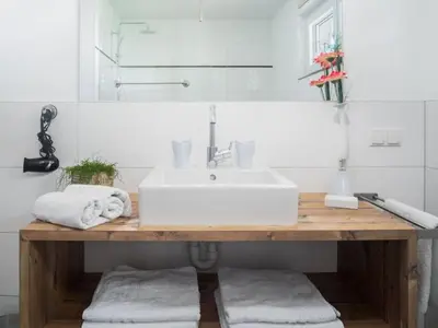 Ein Badezimmer in der Unterkunft in the holiday home Sandra Comfortable holiday residence