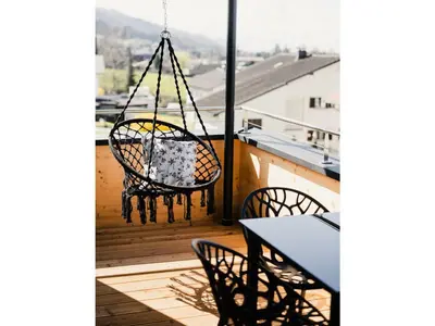 Ein Balkon oder eine Terrasse in der Unterkunft Holiday apartment 3 in the holiday home Sandra