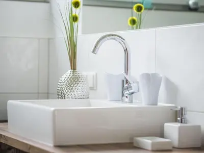 Ein Badezimmer in der Unterkunft 2 in holiday home Sandra