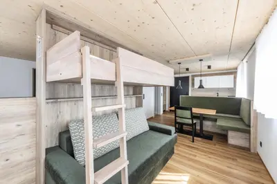 Ein Bett oder Betten in einem Zimmer der Unterkunft Alpen Krone by Maier - Dornbirn