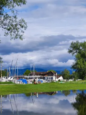 Naturlandschaft in der Nähe der Ferienwohnung
