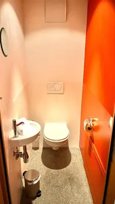 Ein Badezimmer in der Unterkunft Adventure Panorama 