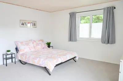 Ein Bett oder Betten in einem Zimmer der Unterkunft Zimmervermietung Jäger