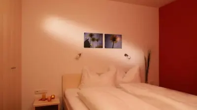 Ein Bett oder Betten in einem Zimmer der Unterkunft Adventure Panorama Hochalp Top 7