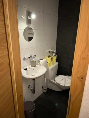 Ein Badezimmer in der Unterkunft Appartement Sonnherzl