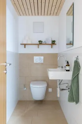 Ein Badezimmer in der Unterkunft Ferienwohnungen am Dorfbach