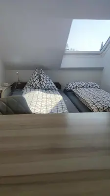 Ein Bett oder Betten in einem Zimmer der Unterkunft Traumurlaub