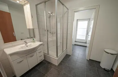 Ein Badezimmer in der Unterkunft Bodensee Apartments