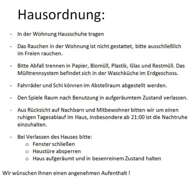Grundriss der Unterkunft Ferienhaus Bär
