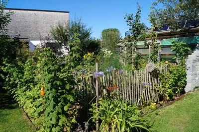 Ein Garten an der Unterkunft Apartment Himmelglück - Familie Flatz