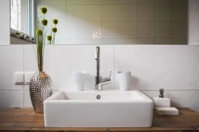 Ein Badezimmer in der Unterkunft Ferienhaus Sandra mit Balkon -Nähe Bodensee&Pfänder