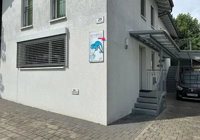 Grundriss der Unterkunft Charmante Ferienwohnung in bester Lage