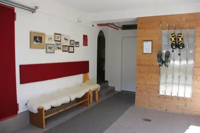 Ein Bett oder Betten in einem Zimmer der Unterkunft Haus Biberkopf