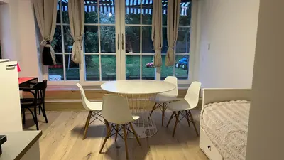 Grundriss der Unterkunft Loftwohnung mit Garten