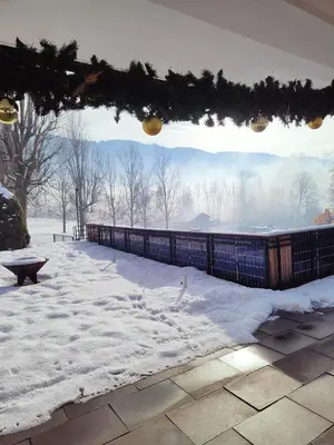 Pension Egg'spresso im Winter