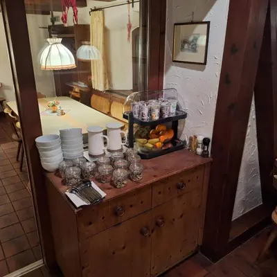 Essen in der Pension oder in der Nähe