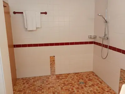 Ein Badezimmer in der Unterkunft Ferienwohnung Hohenweiler