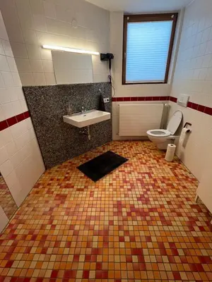 Ein Badezimmer in der Unterkunft Ferienwohnung Hohenweiler