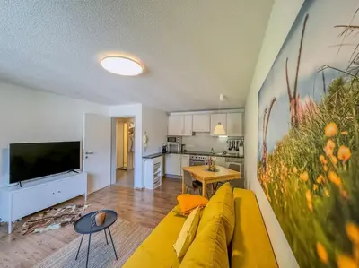 Küche/Küchenzeile in der Unterkunft Ferienwohnung 5-Täler
