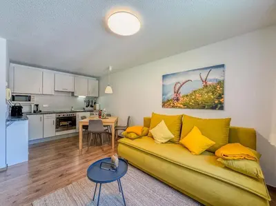 Küche/Küchenzeile in der Unterkunft Ferienwohnung 5-Täler
