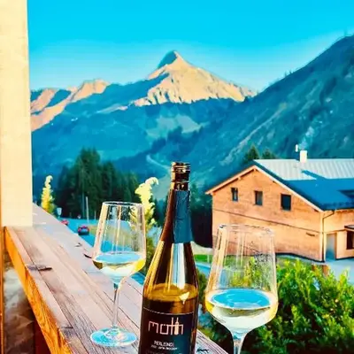 Sonniges Bergblick-Appartement