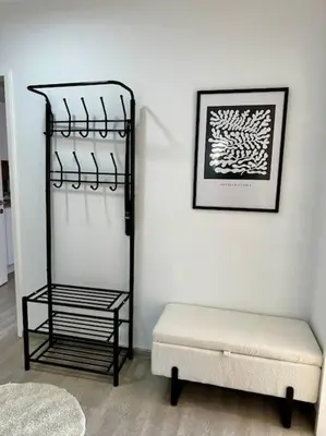 Ein Bett oder Betten in einem Zimmer der Unterkunft Schickes Wohnen in top Lage