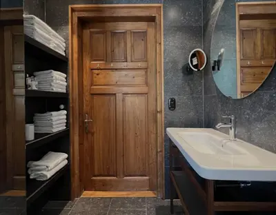 Ein Badezimmer in der Unterkunft Boutique Apartments Bezau