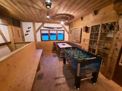 Eine Spielezimmer in der Unterkunft Apartment Dekker
