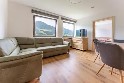 TV/Unterhaltungsangebot in der Unterkunft Ferienwohnung Talblick