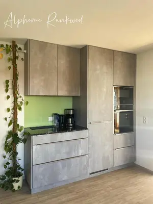 Küche/Küchenzeile in der Unterkunft Ferienwohnung Alphome Rankweil