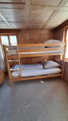 Ein Bett oder Betten in einem Zimmer der Unterkunft Ferienwohnung Berktold