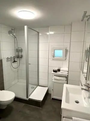 Ein Badezimmer in der Unterkunft COVE Appart