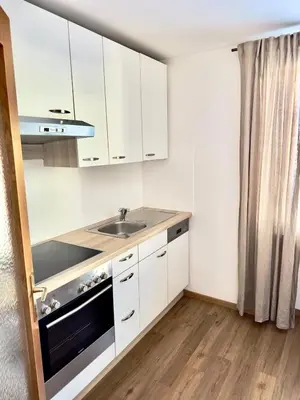 Küche/Küchenzeile in der Unterkunft Boutique Appartement mit Balkon
