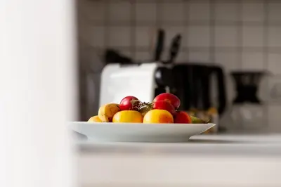 Essen in der Ferienwohnung oder in der Nähe