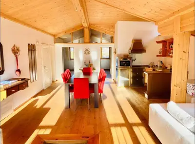 Küche/Küchenzeile in der Unterkunft Penthouse Wöster