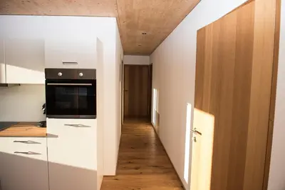 Küche/Küchenzeile in der Unterkunft Ferienwohnung R45