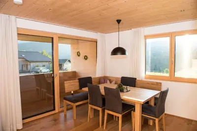 Ein Sitzbereich in der Unterkunft Ferienwohnung R45