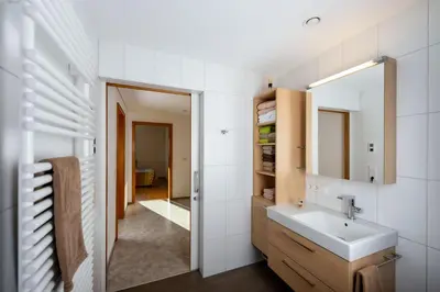 Ein Badezimmer in der Unterkunft Ferien im Paradies - Wohnung Prima