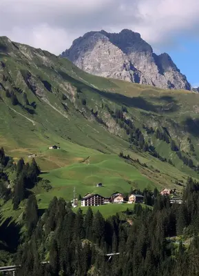 Naturlandschaft in der Nähe der Ferienwohnung