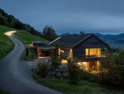 Naturlandschaft in der Nähe der Ferienwohnung