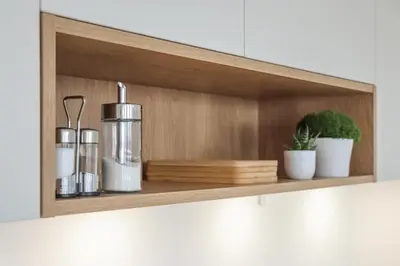 Küche/Küchenzeile in der Unterkunft Säntisblick Apartment