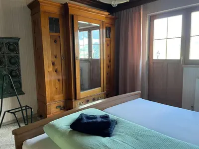 Ein Bett oder Betten in einem Zimmer der Unterkunft Haus Heim