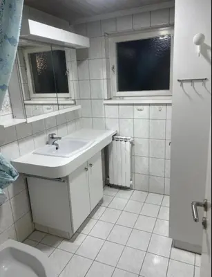 Ein Badezimmer in der Unterkunft Apart Dornbirn 4, 24 h Checkin, free Internet