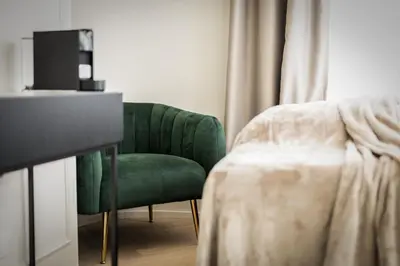 Ein Sitzbereich in der Unterkunft Boutique Hotel by Maier - contactless check-in