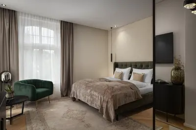 Ein Bett oder Betten in einem Zimmer der Unterkunft Boutique Hotel by Maier - contactless check-in