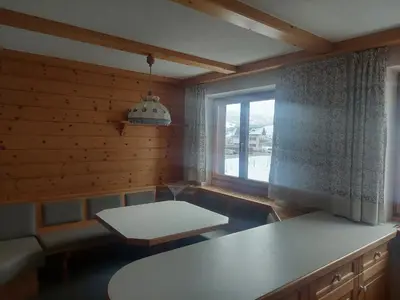 Ein Sitzbereich in der Unterkunft Sonnen Bauernhof Schneider