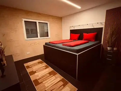 Ein Bett oder Betten in einem Zimmer der Unterkunft LOFT 2-room