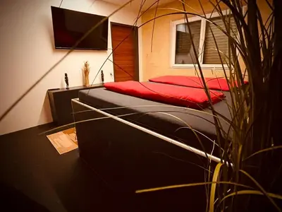 Ein Bett oder Betten in einem Zimmer der Unterkunft LOFT 2-room