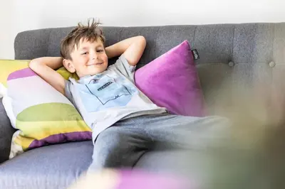 Kinder, die in der Unterkunft Rössle Appartement übernachten