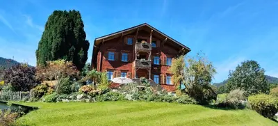 Ein Garten an der Unterkunft Ferienwohnung Ritter